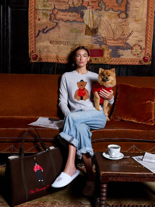 Bo Bear Cashmere Crewneck