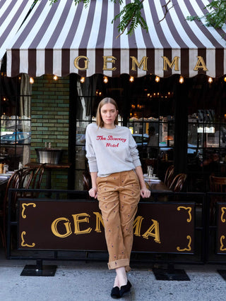 Bowery Hotel Cashmere Crewneck