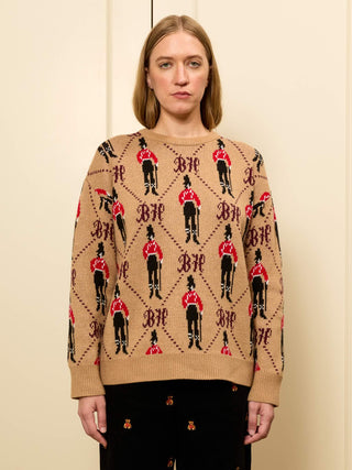 Bowery Boy Jacquard Crewneck