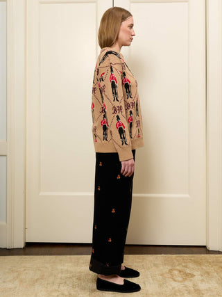 Bowery Boy Jacquard Crewneck