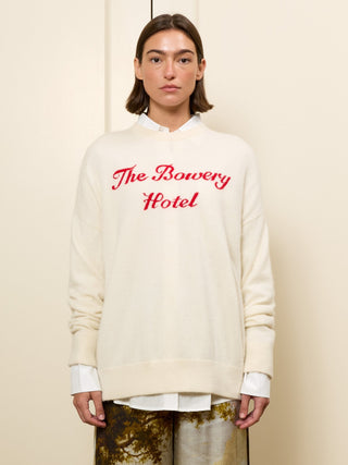 Bowery Hotel Cashmere Crewneck