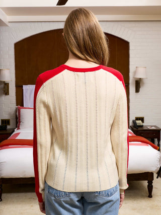 Bowery Pointelle Pullover