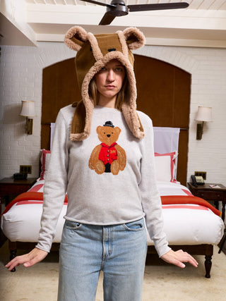 Bo Bear Cashmere Crewneck