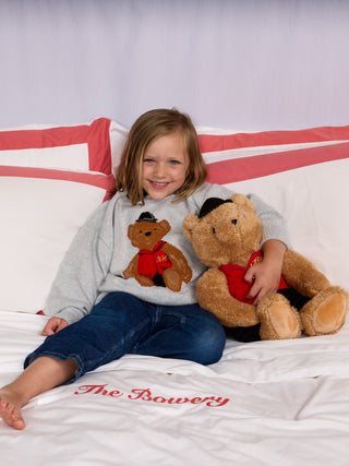 Kids' Bo Bear Cotton Crewneck