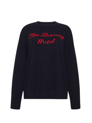 Bowery Hotel Cashmere Crewneck
