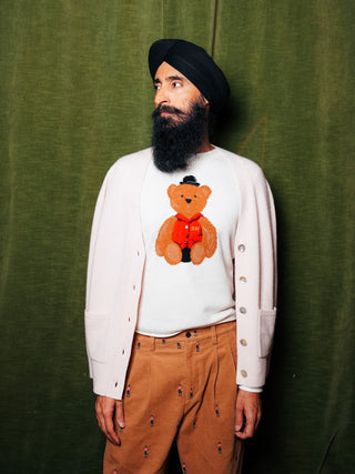 Bo Bear Cashmere Crewneck