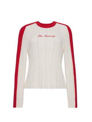 Bowery Pointelle Pullover