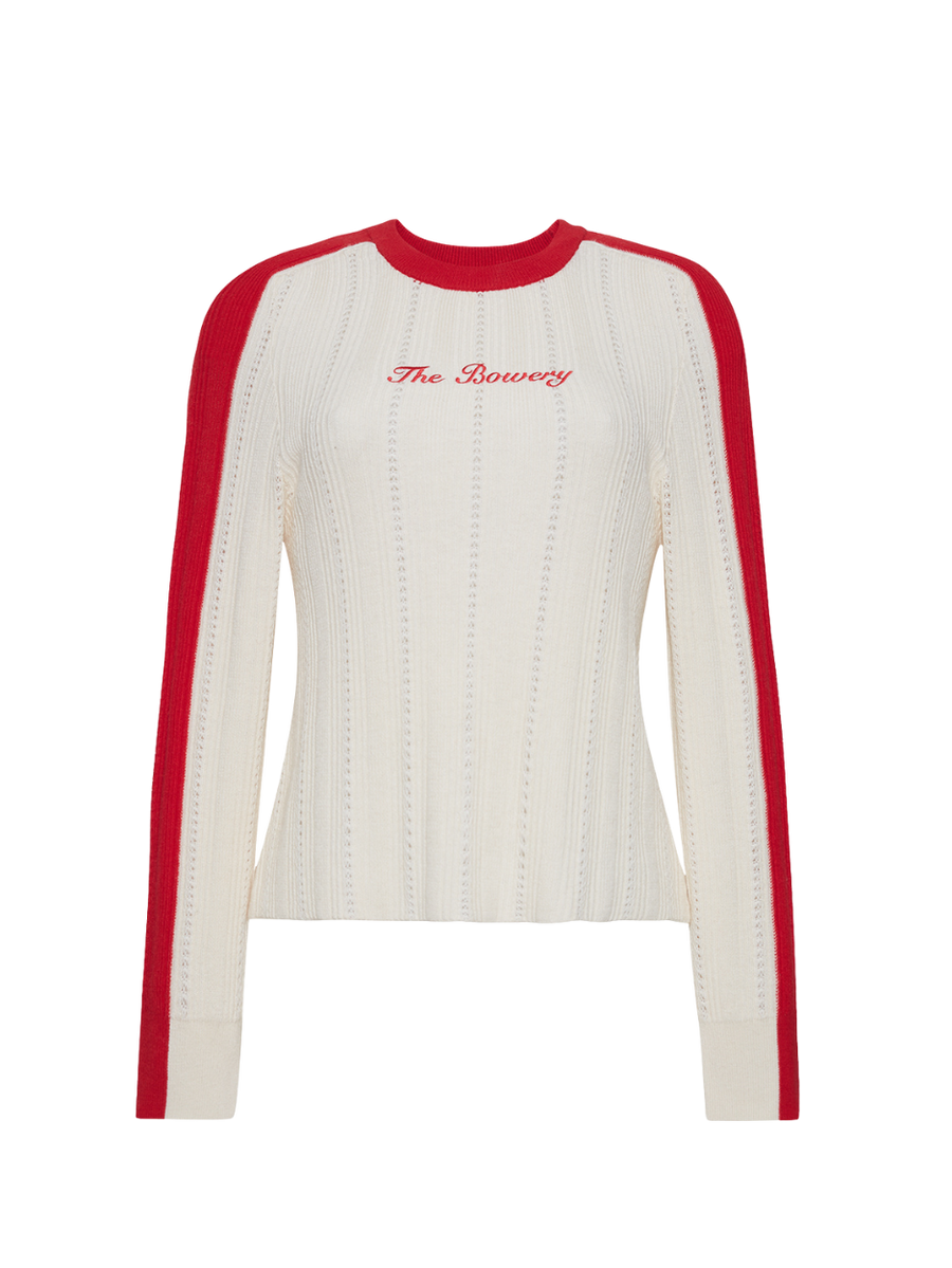 Bowery Pointelle Pullover
