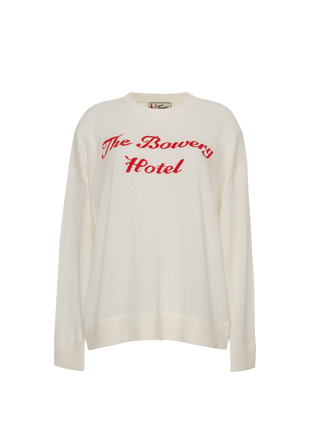 Bowery Hotel Cashmere Crewneck
