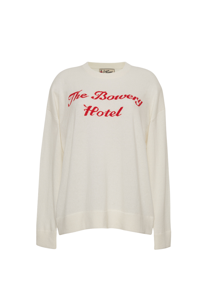 Bowery Hotel Cashmere Crewneck