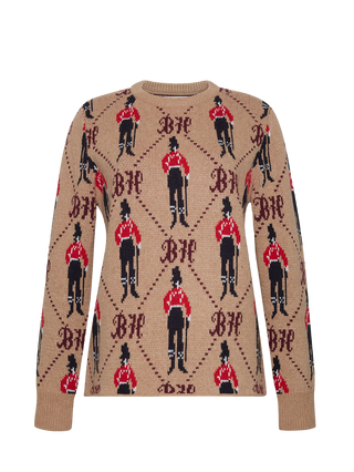 Bowery Boy Jacquard Crewneck