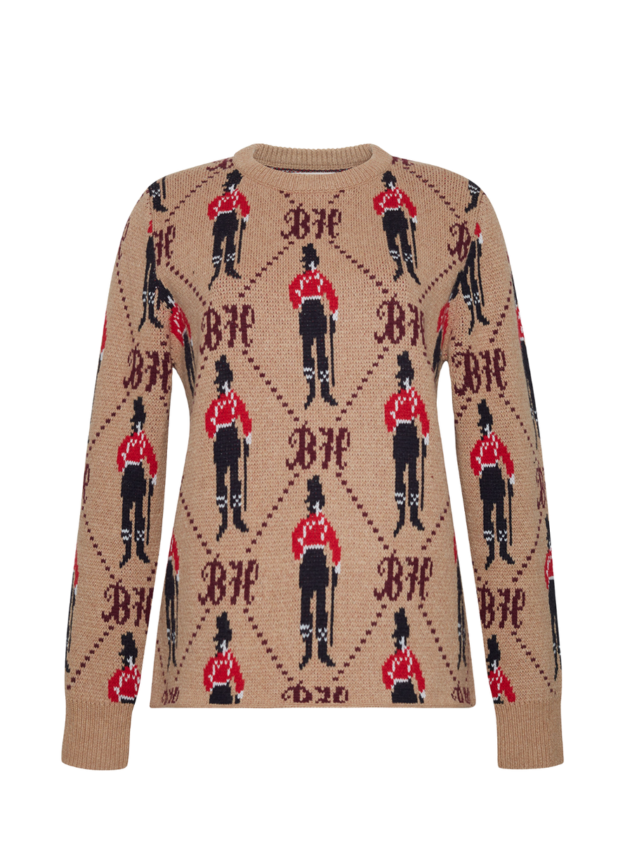 Bowery Boy Jacquard Crewneck