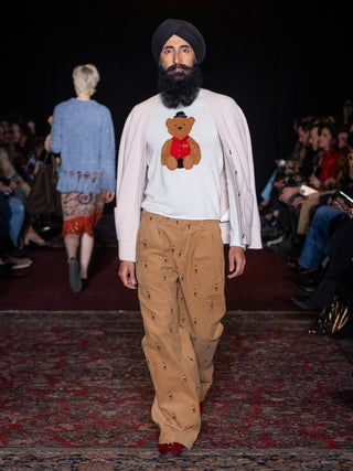 Bo Bear Cashmere Crewneck